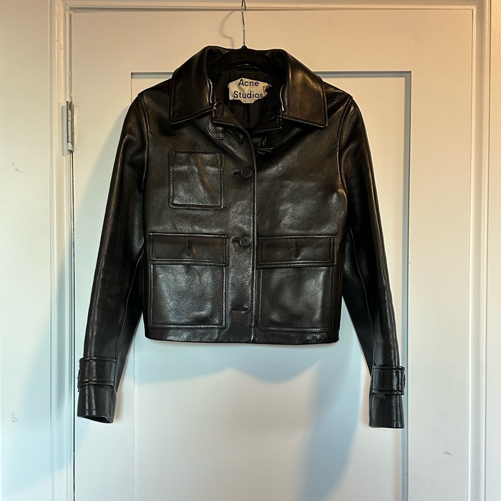 Acne Studios leather jacket, very good condition